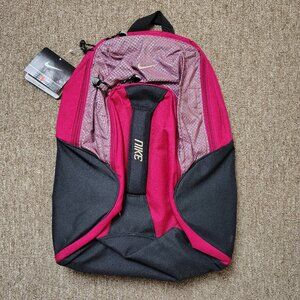 Vintage NIKE Haul Pass Backpack Medium-Large Fuscia Shoulder Straps Y2K